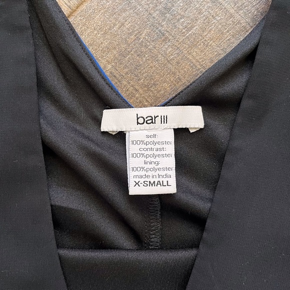 Mod Floral Blue Chiffon Bar III Mini Dress | XS - Picture 2 of 4